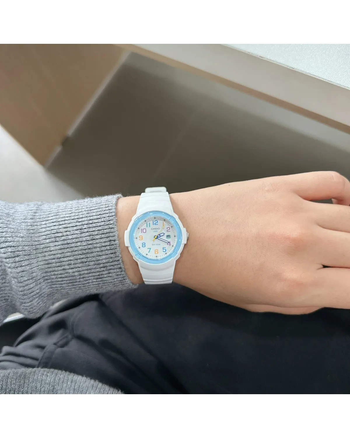 ZEGAREK DZIECIĘCY CASIO LX-800H-7A2V + BOX