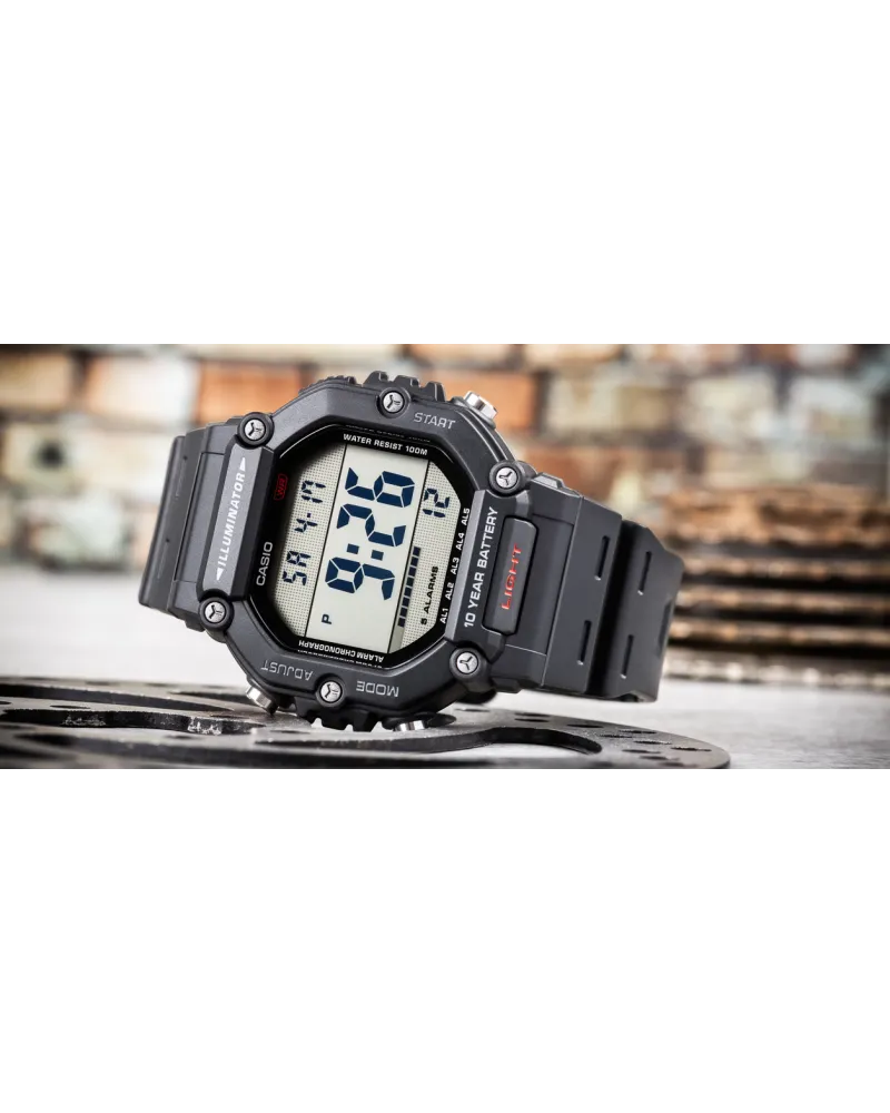 ZEGAREK MĘSKI CASIO AE-1600H-1AVEF + BOX (zd300a)