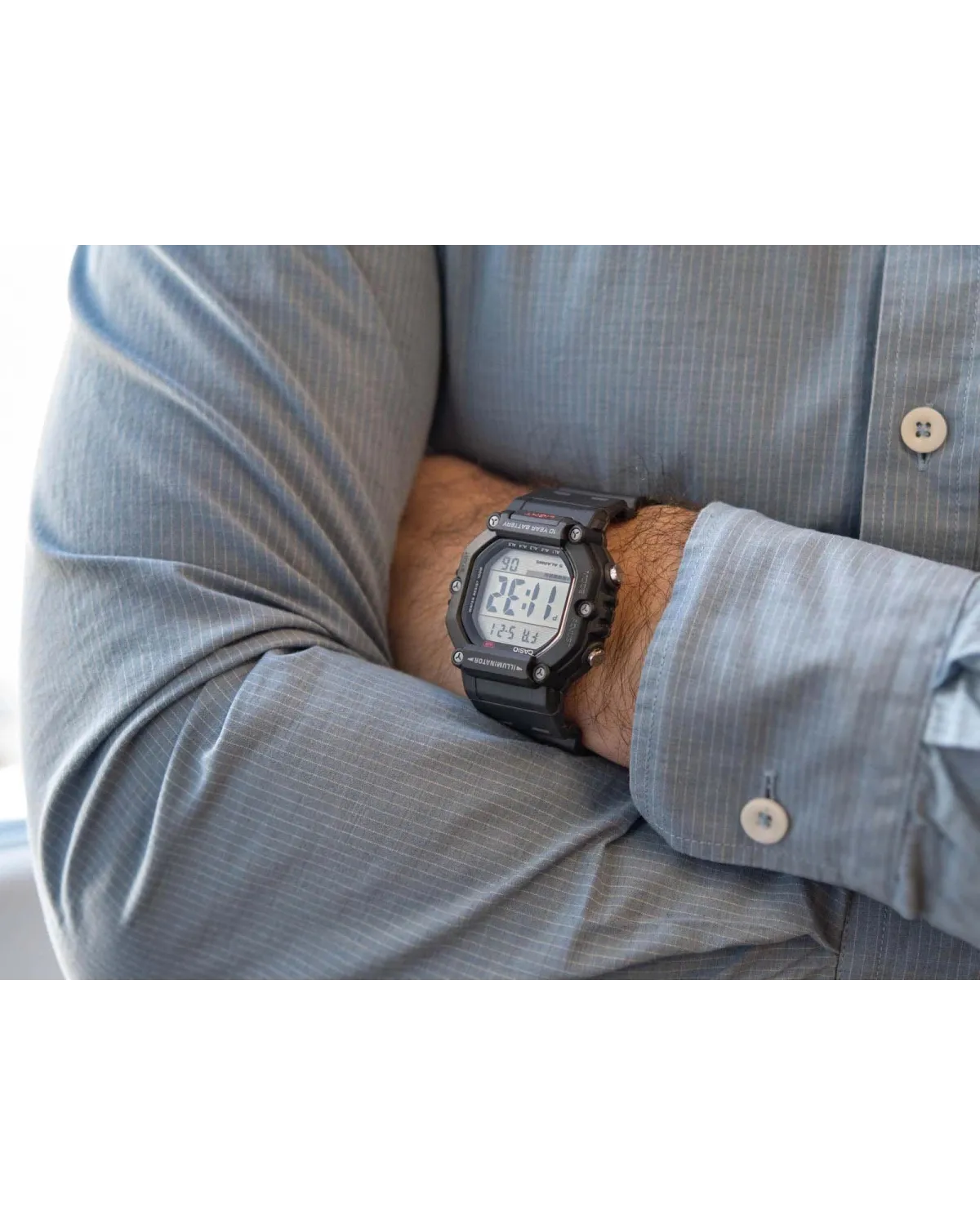 ZEGAREK MĘSKI CASIO AE-1600H-1AVEF + BOX (zd300a)