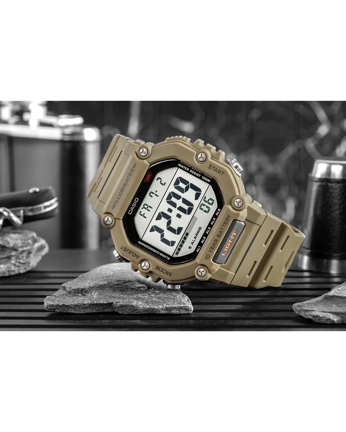 ZEGAREK MĘSKI CASIO  AE-1600H-5AVDF + BOX (zd300b)