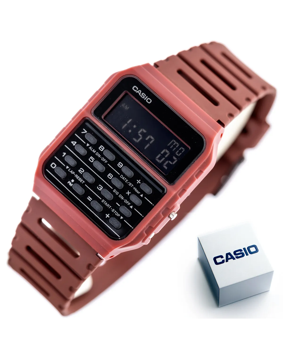 ZEGAREK MĘSKI CASIO VINTAGE CA-53WF-4BEF (zd148e) + BOX