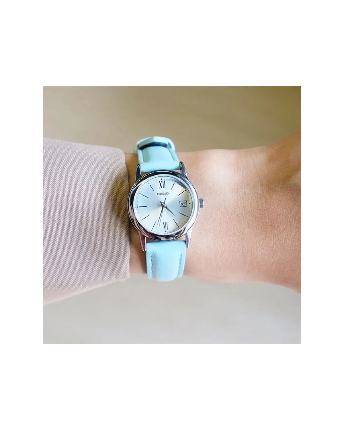 ZEGAREK DAMSKI CASIO LTP-V002L-2B3 (zd584l) + BOX ZEGAREK DAMSKI CASIO LTP-V002L-2B3 (zd584l) + BOX