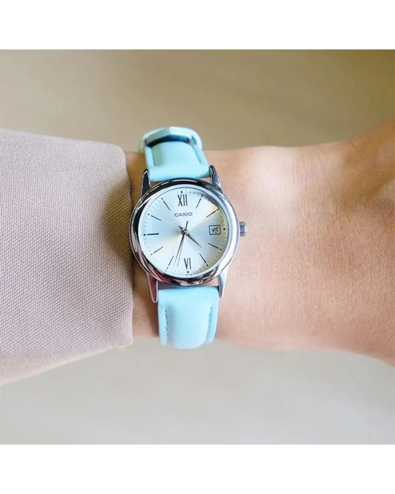 ZEGAREK DAMSKI CASIO LTP-V002L-2B3 (zd584l) + BOX ZEGAREK DAMSKI CASIO LTP-V002L-2B3 (zd584l) + BOX