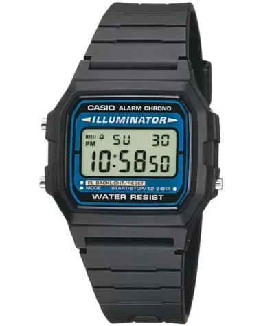 ZEGAREK MĘSKI CASIO F-105W-1AWYEF (zd186a) - KLASYKA + BOX
