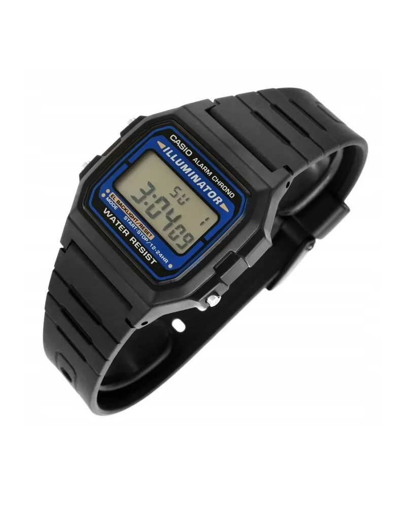 ZEGAREK MĘSKI CASIO F-105W-1AWYEF (zd186a) - KLASYKA + BOX