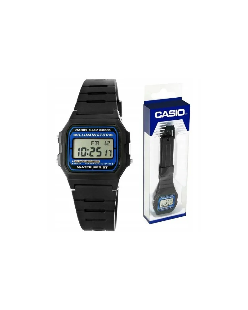 ZEGAREK MĘSKI CASIO F-105W-1AWYEF (zd186a) - KLASYKA + BOX