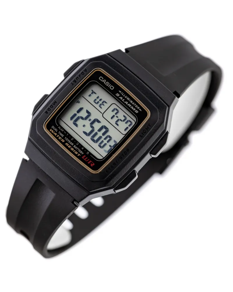 ZEGAREK MĘSKI CASIO F-201WA-9A (zd164a) - KLASYKA + BOX