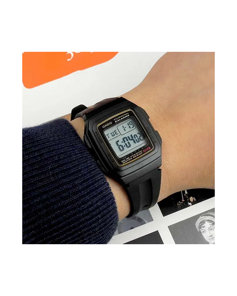 ZEGAREK MĘSKI CASIO F-201WA-9A (zd164a) - KLASYKA + BOX