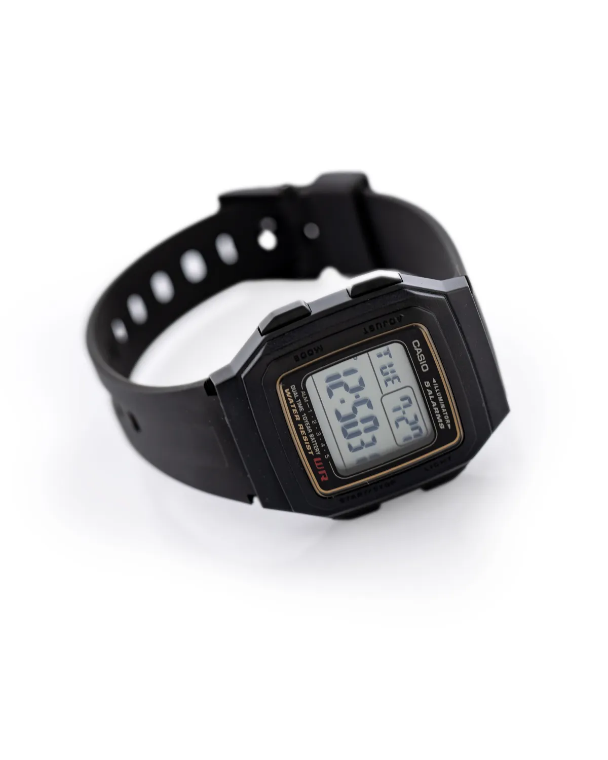 ZEGAREK MĘSKI CASIO F-201WA-9A (zd164a) - KLASYKA + BOX