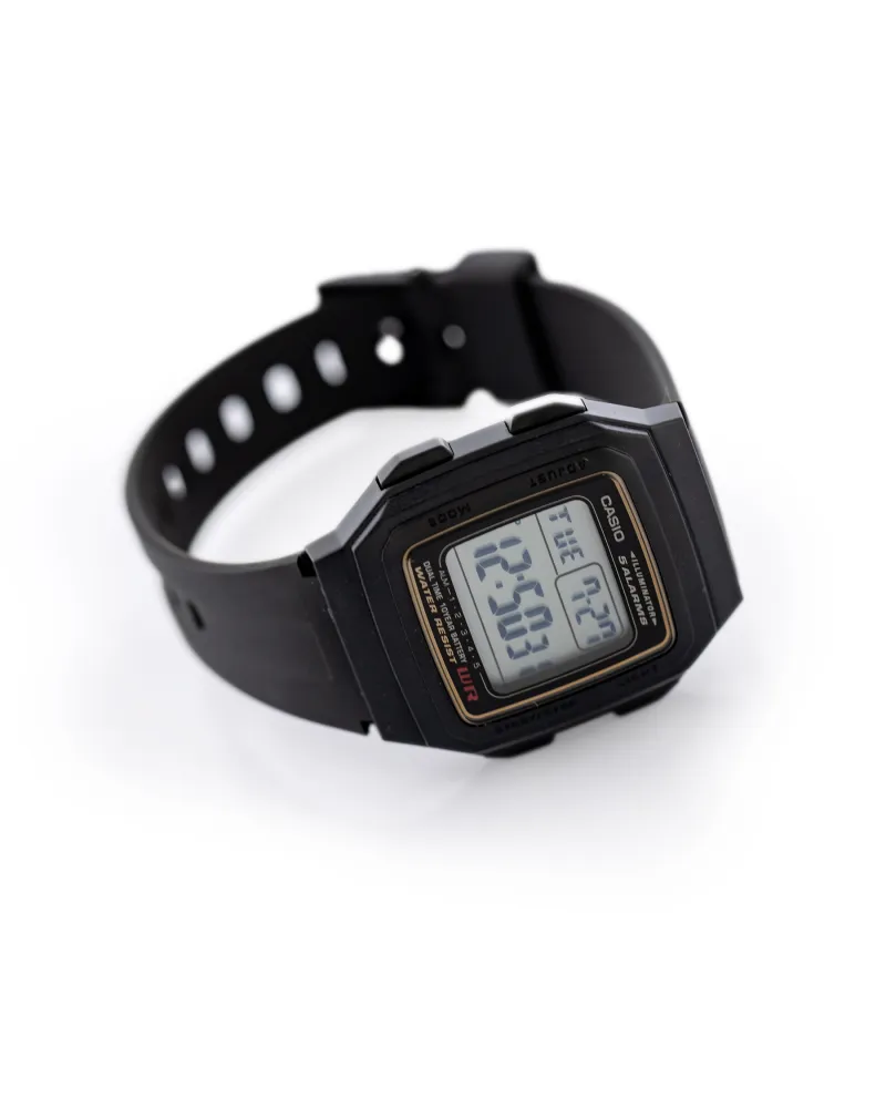 ZEGAREK MĘSKI CASIO F-201WA-9A (zd164a) - KLASYKA + BOX