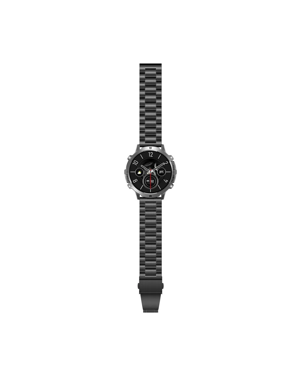 SMARTWATCH MĘSKI GRAVITY GT42-2 - AMOLED, DODATKOWA BRANSOLETA (sg056b)