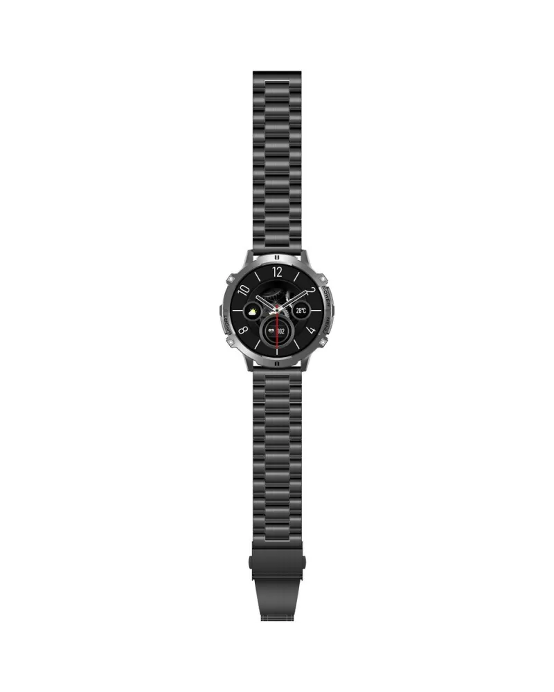 SMARTWATCH MĘSKI GRAVITY GT42-2 - AMOLED, DODATKOWA BRANSOLETA (sg056b)