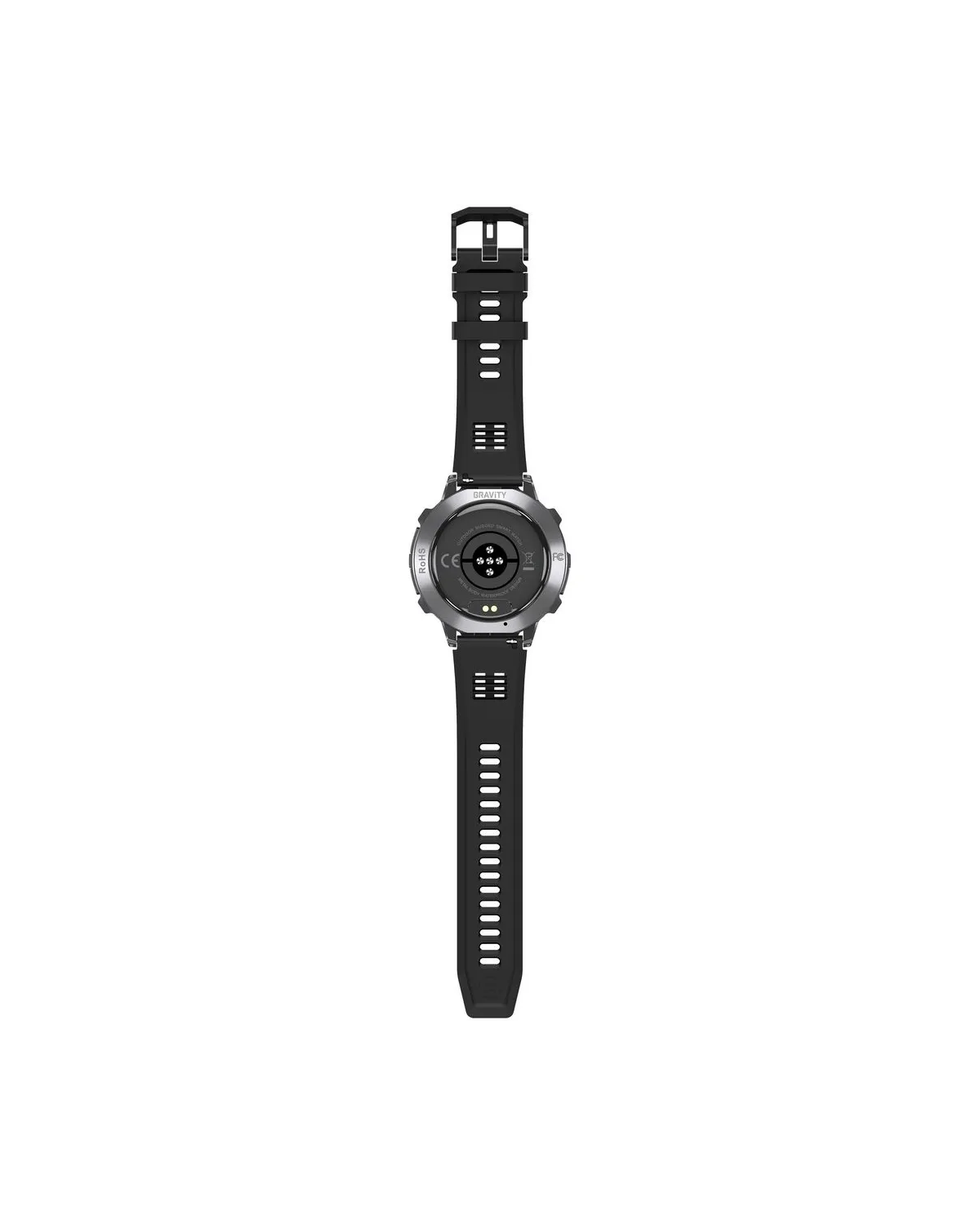 SMARTWATCH MĘSKI GRAVITY GT42-3 - AMOLED, DODATKOWA BRANSOLETA (sg056c)
