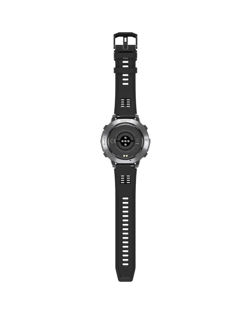 SMARTWATCH MĘSKI GRAVITY GT42-3 - AMOLED, DODATKOWA BRANSOLETA (sg056c)