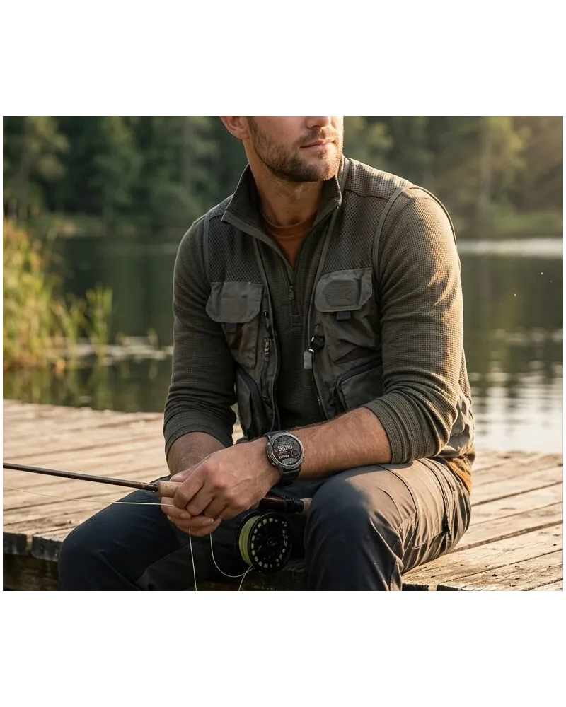 SMARTWATCH MĘSKI GRAVITY GT42-3 - AMOLED, DODATKOWA BRANSOLETA (sg056c)