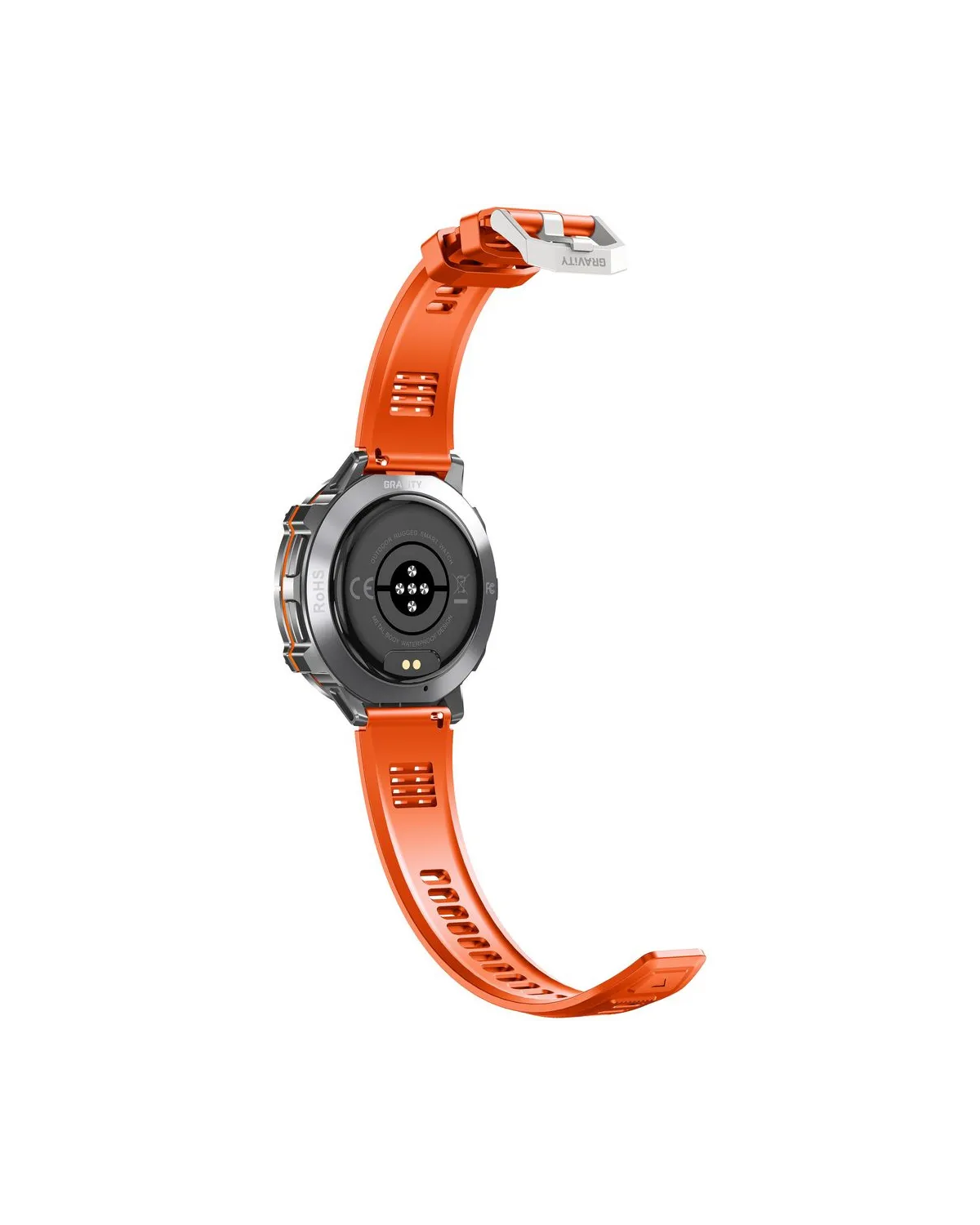 SMARTWATCH MĘSKI GRAVITY GT42-4 - AMOLED, DODATKOWA BRANSOLETA (sg056d)