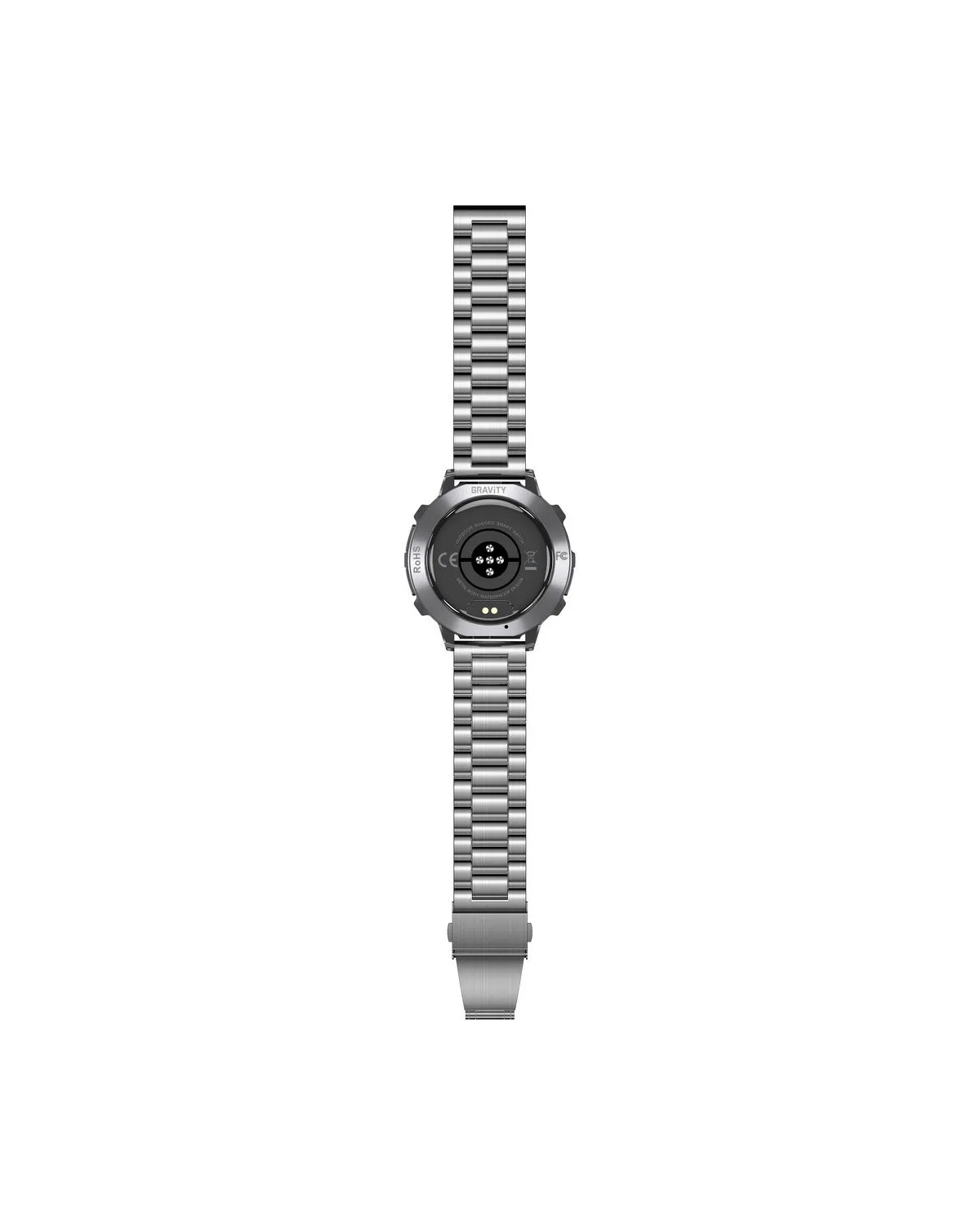 SMARTWATCH MĘSKI GRAVITY GT42-4 - AMOLED, DODATKOWA BRANSOLETA (sg056d)