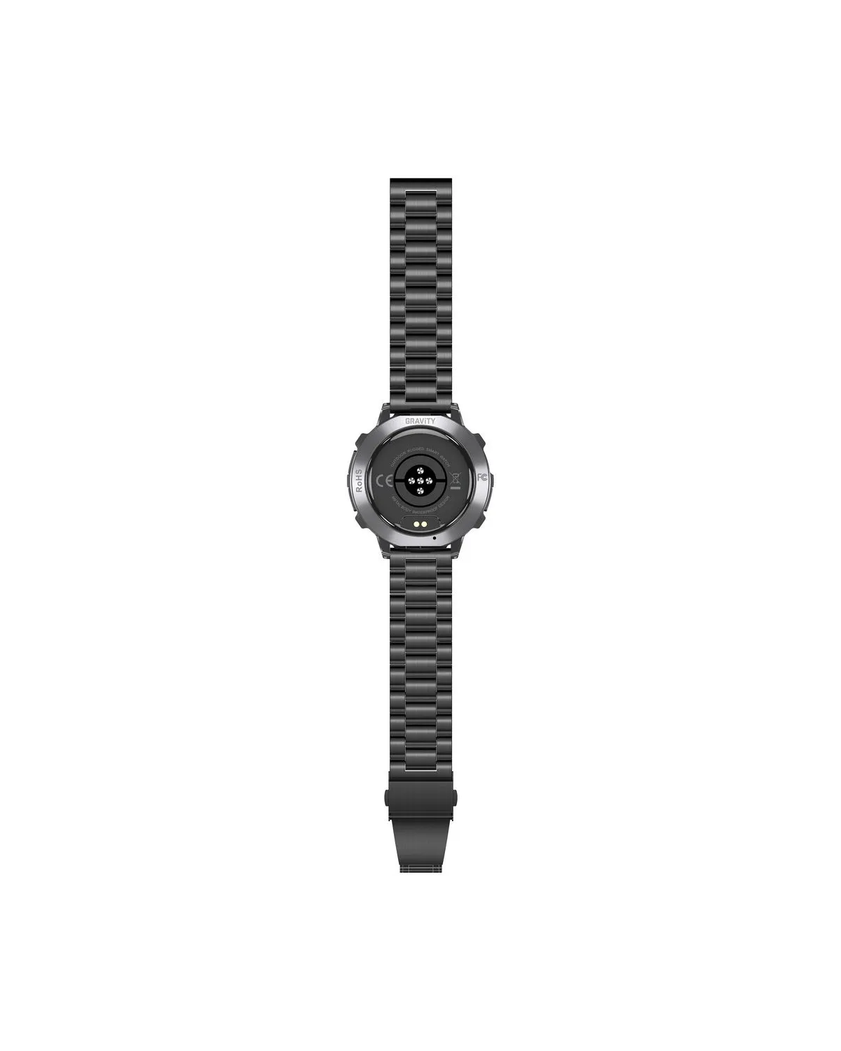 SMARTWATCH MĘSKI GRAVITY GT42-5 - AMOLED, DODATKOWA BRANSOLETA (sg056e)