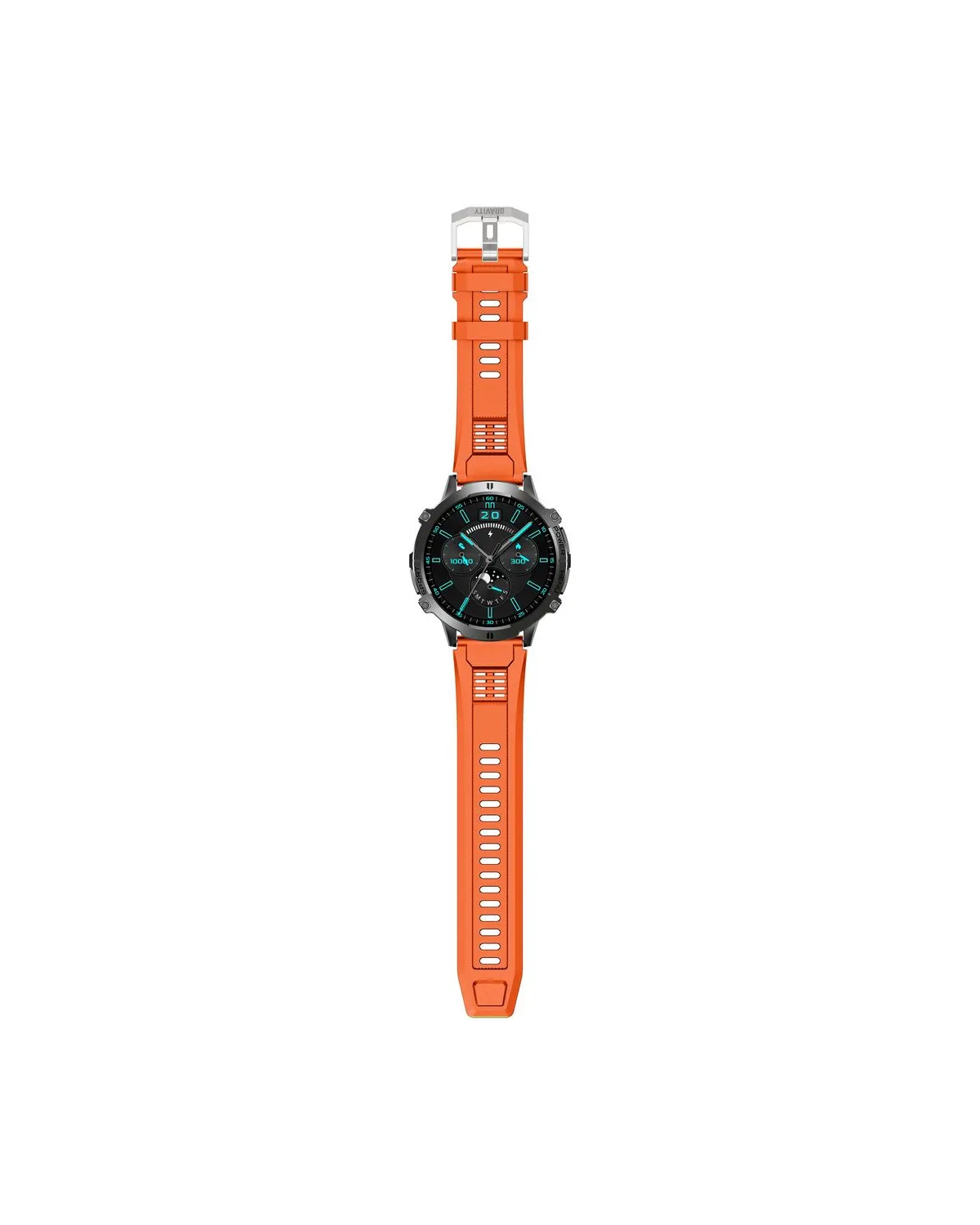 SMARTWATCH MĘSKI GRAVITY GT42-5 - AMOLED, DODATKOWA BRANSOLETA (sg056e)