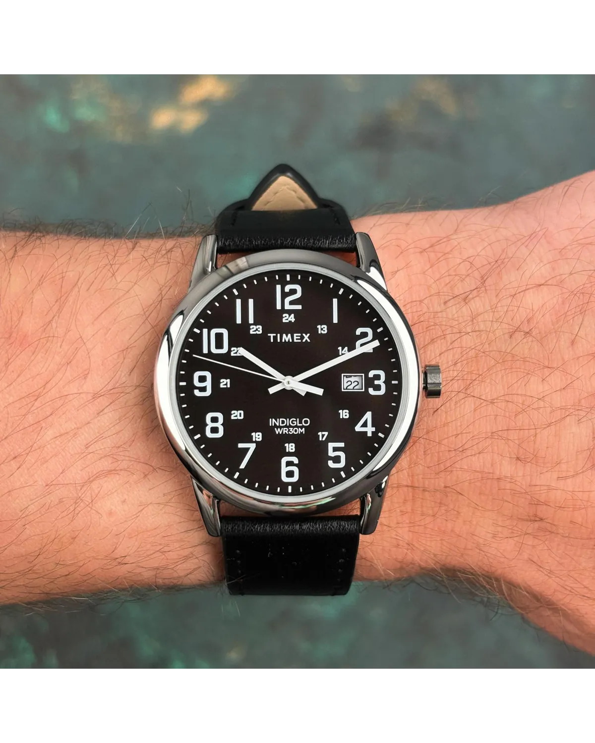 ZEGAREK MĘSKI TIMEX EASY READER CLASSIC TW2Y12800 + BOX (zt180a))