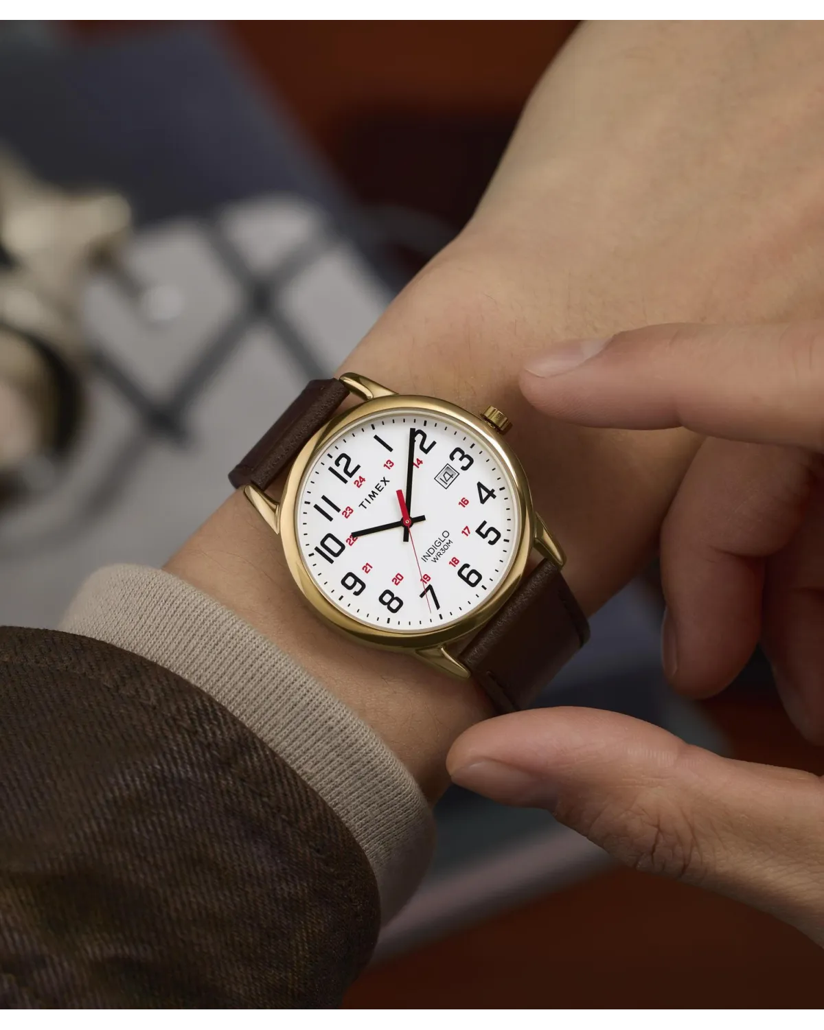 ZEGAREK MĘSKI TIMEX EASY READER CLASSIC TW2Y12700 + BOX (zt180b)