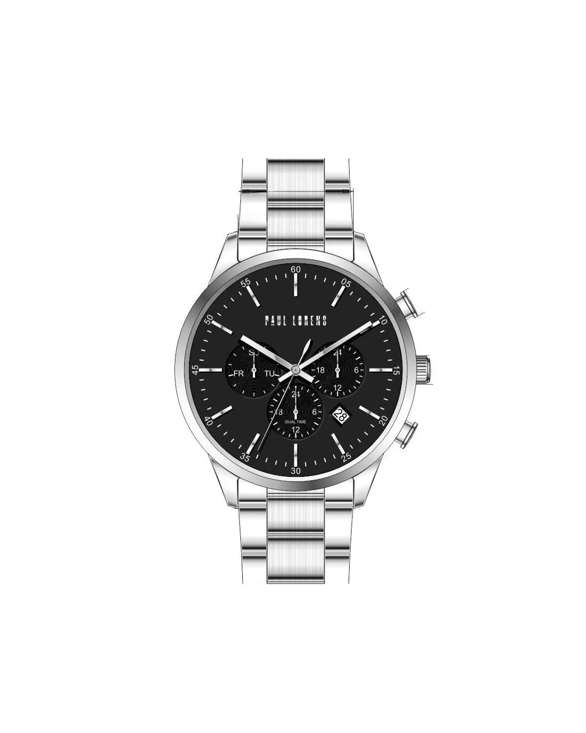 ZEGAREK MĘSKI PAUL LORENS - PL20026B-1C1   (zg392h) + BOX