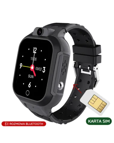 SMARTWATCH DZIECIĘCY PACIFIC 33-1 KIDS - black (sy029a)