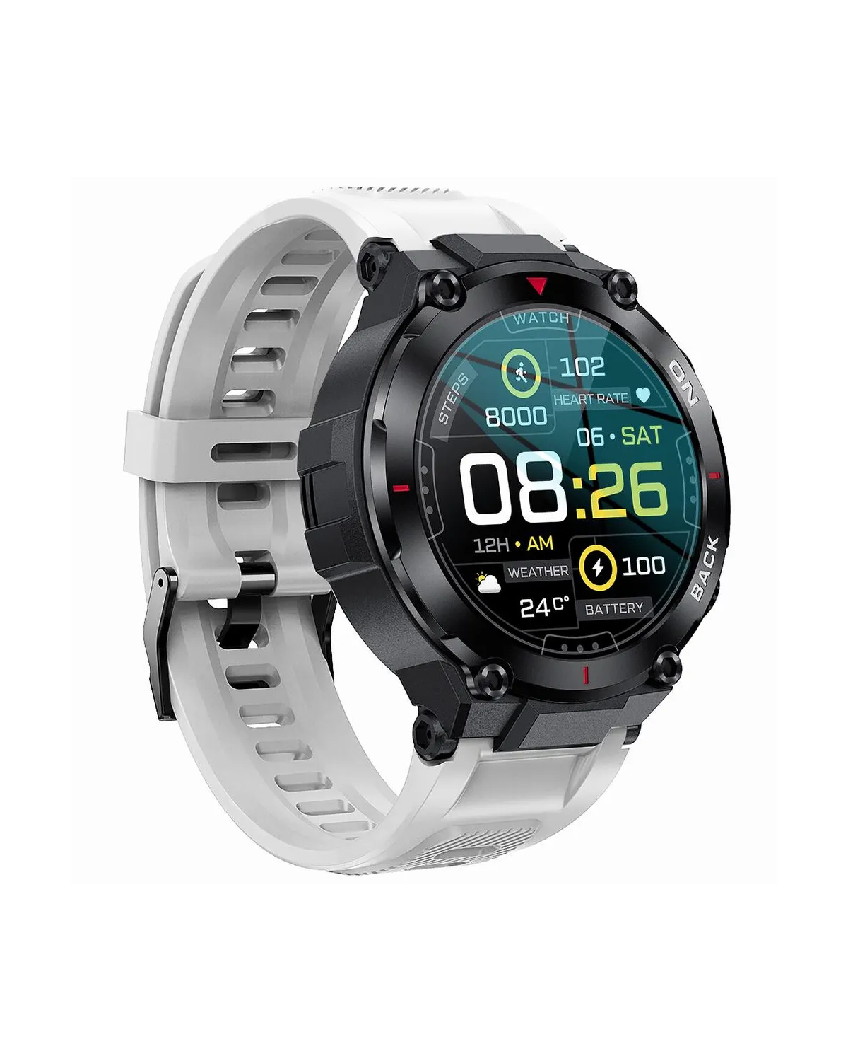 SMARTWATCH MĘSKI GRAVITY GT8-6 - z GPS (sg017f)
