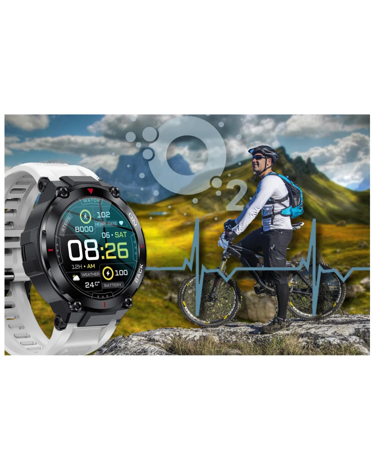 SMARTWATCH MĘSKI GRAVITY GT8-6 - z GPS (sg017f)
