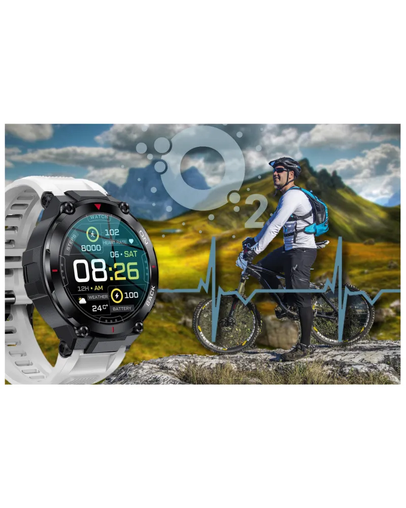 SMARTWATCH MĘSKI GRAVITY GT8-6 - z GPS (sg017f)
