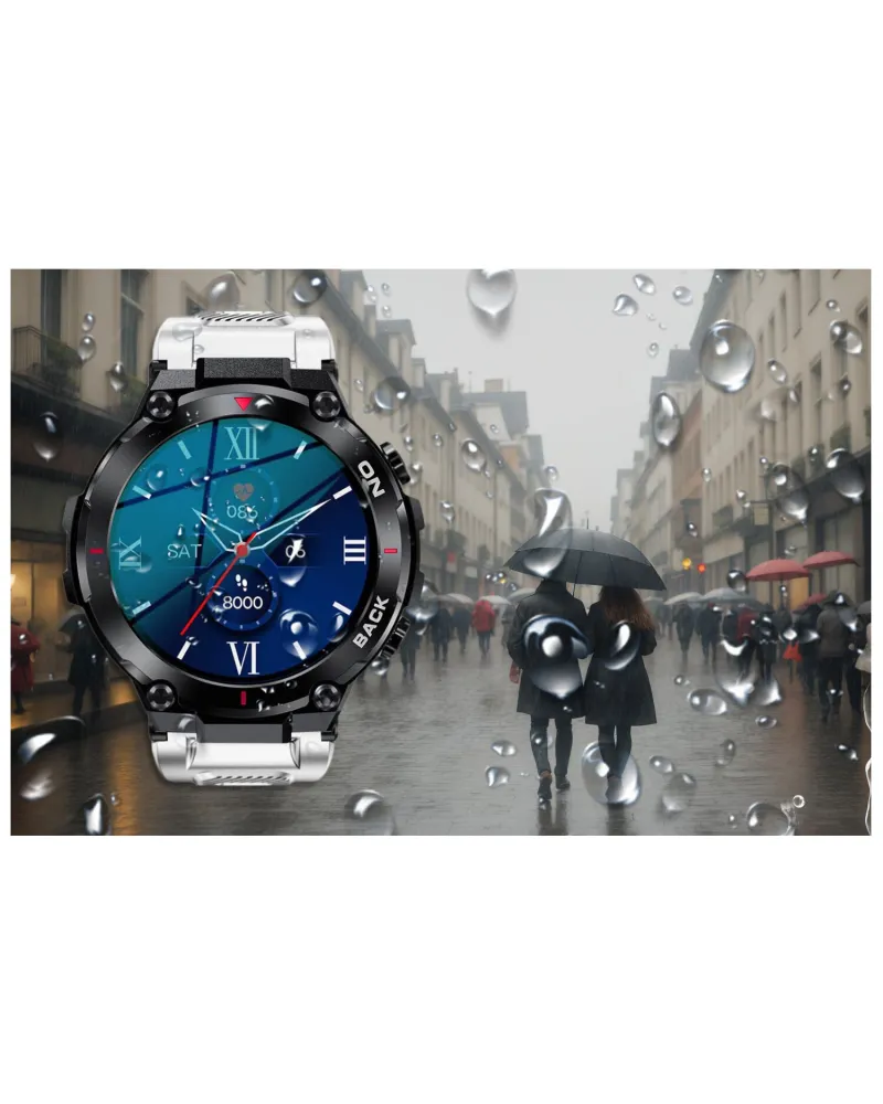 SMARTWATCH MĘSKI GRAVITY GT8-6 - z GPS (sg017f)