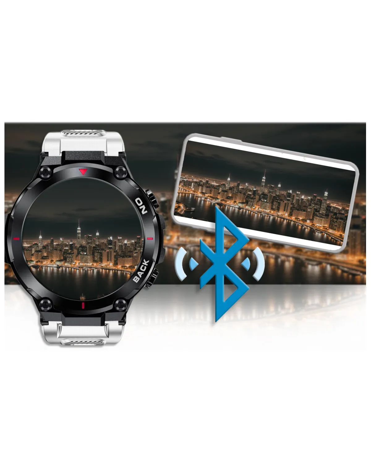 SMARTWATCH MĘSKI GRAVITY GT8-6 - z GPS (sg017f)