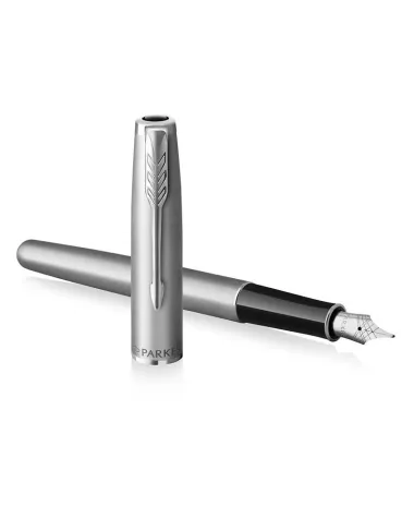 Pi&oacute;ro wieczne Parker Sonnet Sand Blasted Metal Stalowe (2146873)