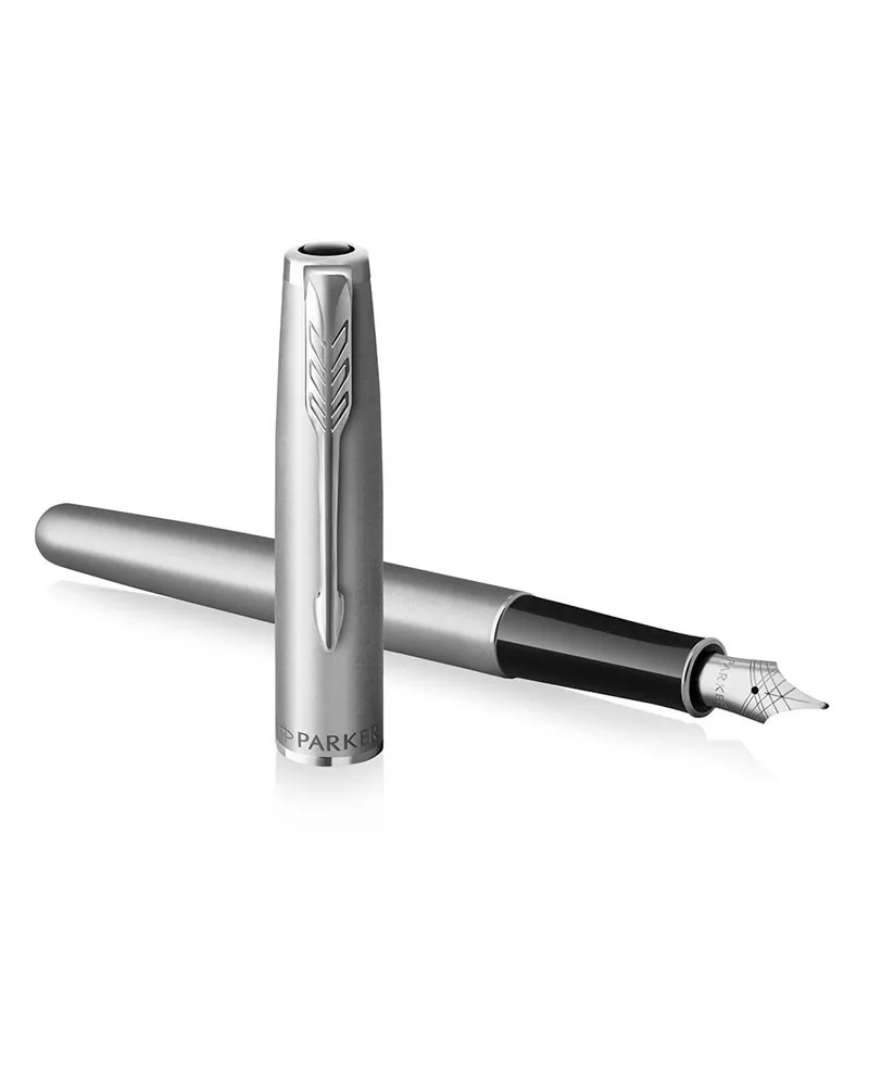 Pi&oacute;ro wieczne Parker Sonnet Sand Blasted Metal Stalowe (2146873)