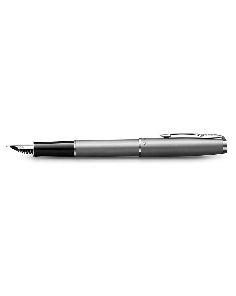 Pi&oacute;ro wieczne Parker Sonnet Sand Blasted Metal Stalowe (2146873)