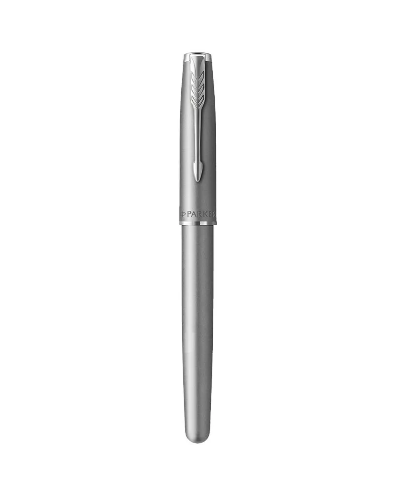 Pi&oacute;ro wieczne Parker Sonnet Sand Blasted Metal Stalowe (2146873)