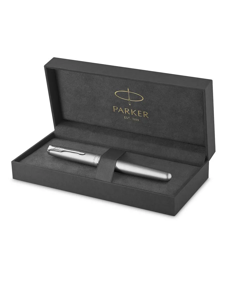 Pi&oacute;ro wieczne Parker Sonnet Sand Blasted Metal Stalowe (2146873)