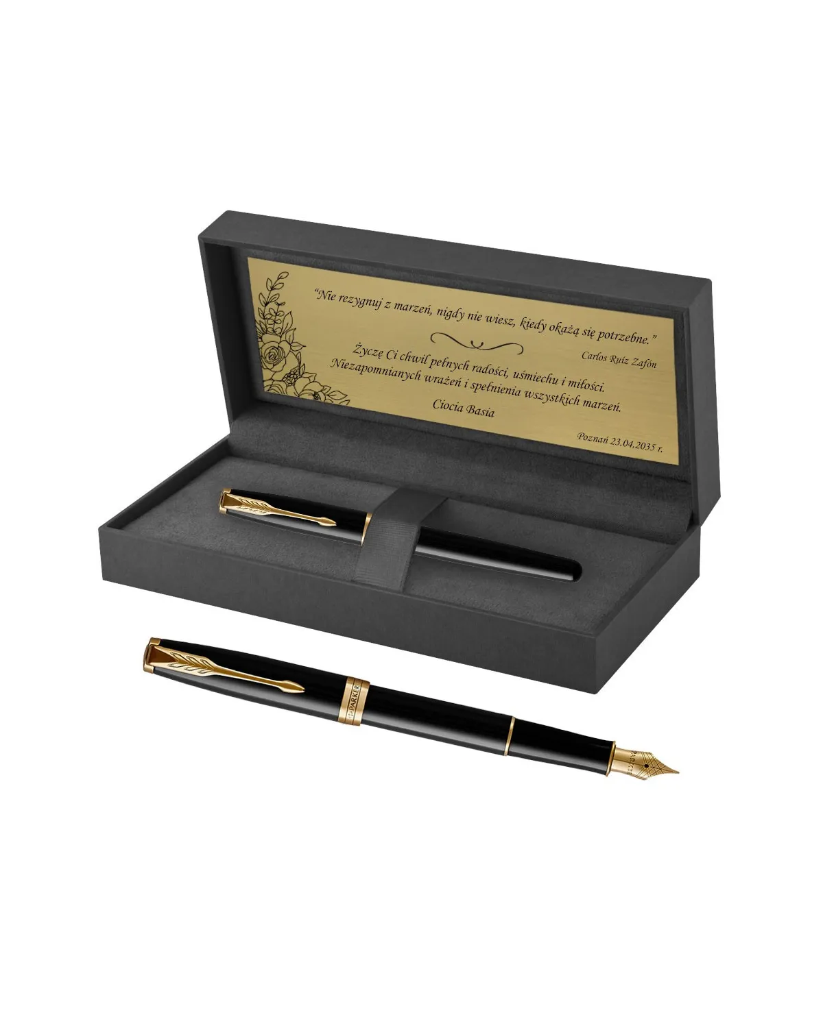 Zestaw Parker z grawerem Sonnet GT (ZP0003) Zestaw Parker z grawerem Sonnet GT (ZP0003)
