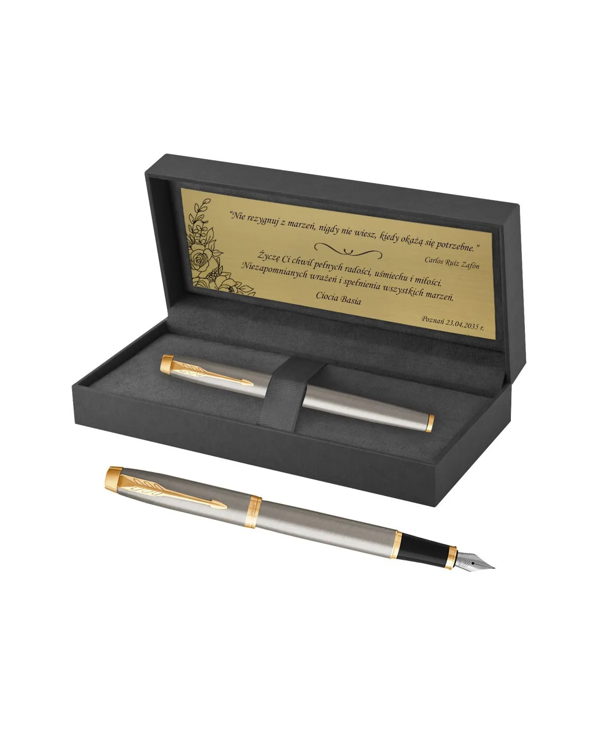 Zestaw Parker z grawerem IM GT (ZP0005)