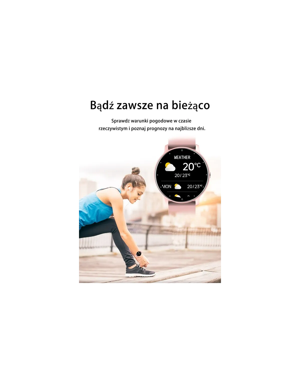 Zestaw Długopis Parker Jotter + Smartwatch + Bransoletka (ZG007)