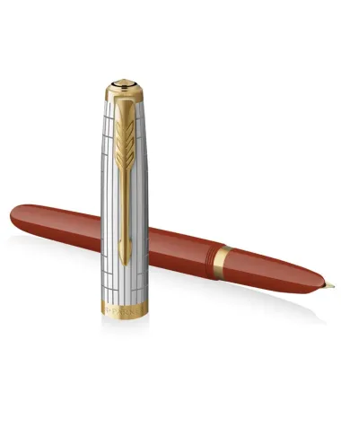 Pi&oacute;ro wieczne Parker 51 Premium Rege Red GT (2169071)