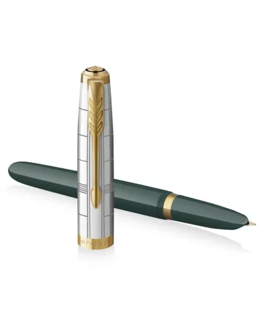 Pi&oacute;ro wieczne Parker 51 Premium Forest Green GT (2169074)