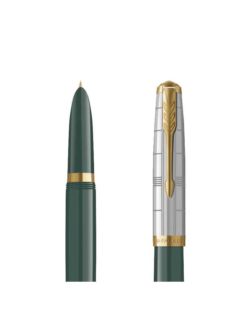 Pi&oacute;ro wieczne Parker 51 Premium Forest Green GT (2169074)