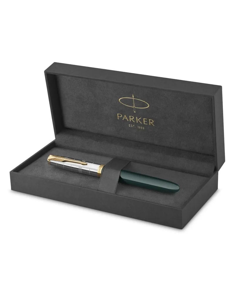 Pi&oacute;ro wieczne Parker 51 Premium Forest Green GT (2169074)