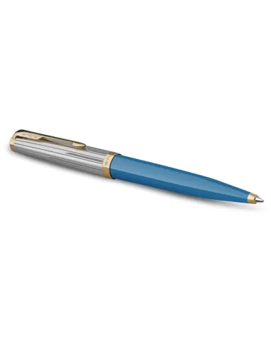 Długopis Parker 51 Premium Turquoise GT (2169080)