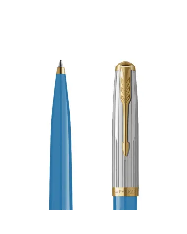 Długopis Parker 51 Premium Turquoise GT (2169080)