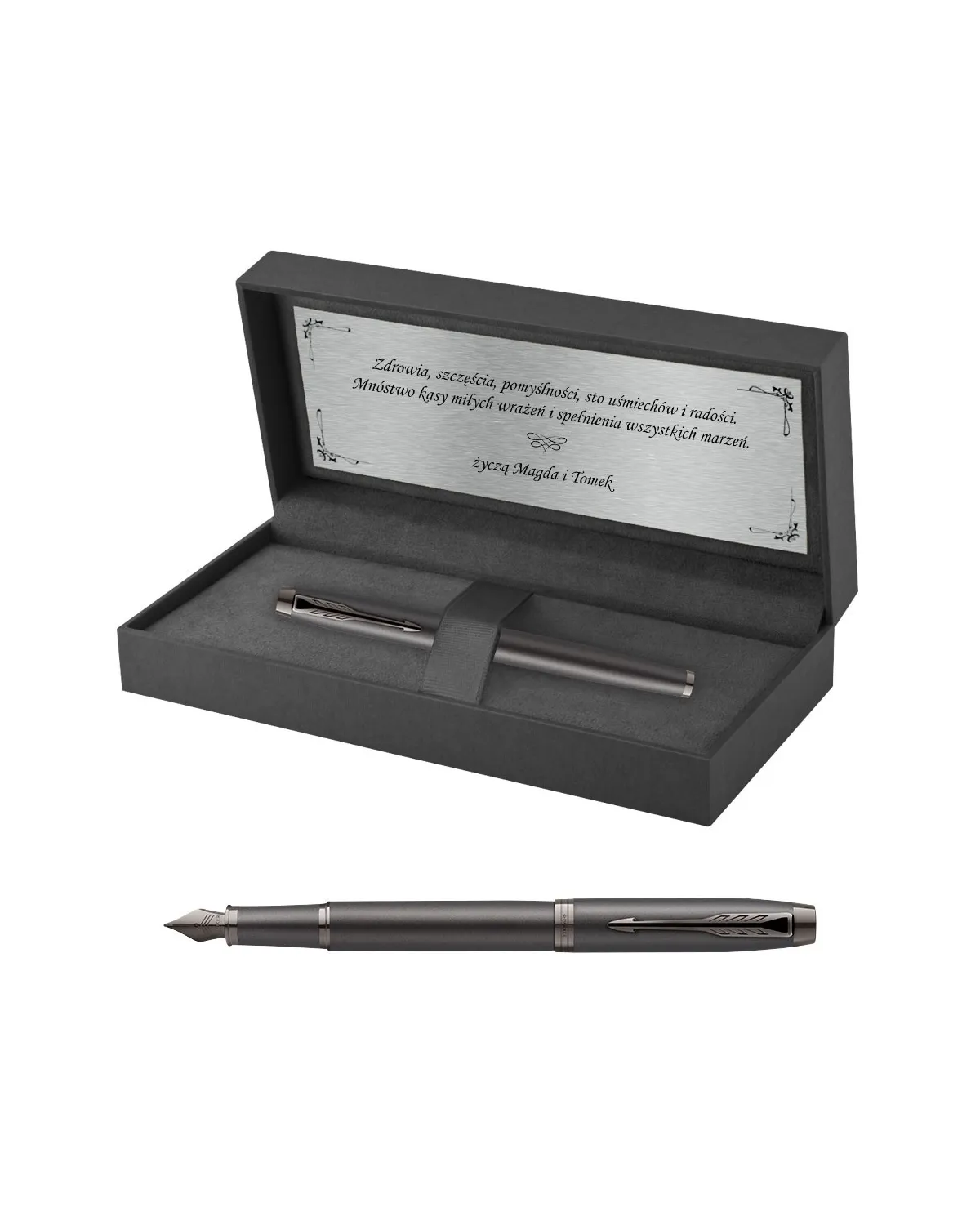 Pióro wieczne Parker IM Professionals Monochrome Bronze w Pudełku z Grawerem (2172958/1) Pióro wieczne Parker IM Professionals Monochrome Bronze w Pudełku z Grawerem (2172958/1)