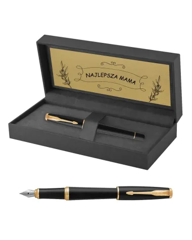Pi&oacute;ro wieczne Parker Urban Muted Black GT w Pudełku z Grawerem (1931601/3)