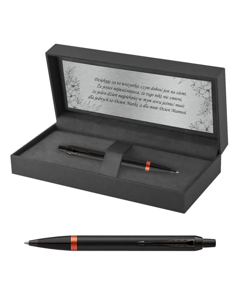 Długopis Parker IM Professionals Flame Orange w Pudełku z Grawerem (2172946/1) Długopis Parker IM Professionals Flame Orange w Pudełku z Grawerem (2172946/1)