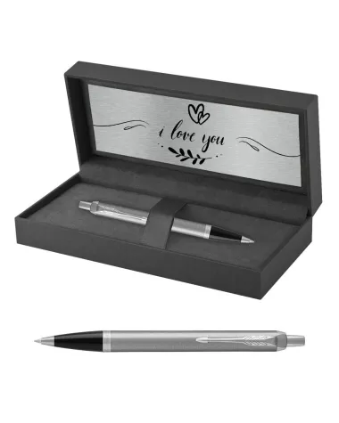 Długopis Parker IM Stainless Steel CT w Pudełku z Grawerem (2143631/8)